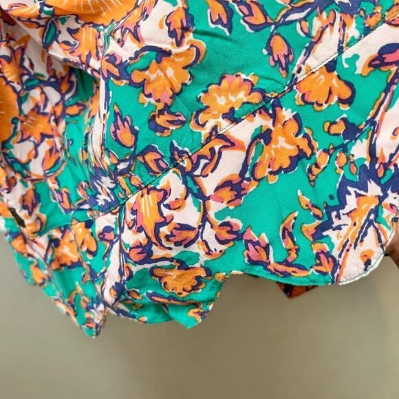 Matilda Jane Girl's Out Abroad Dress Girls Size 4 Scalloped Hem - Picture 4 of 4